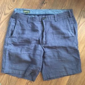 Orvis Linen Shorts